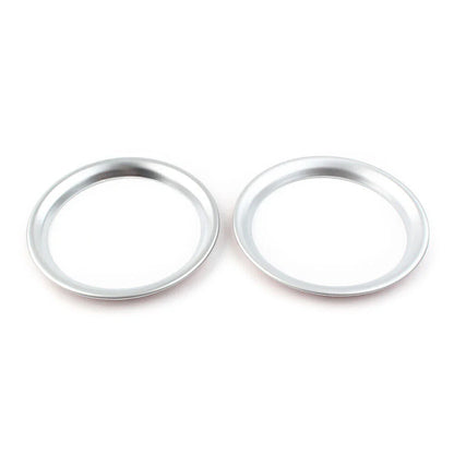 ABS Chrome Front Console Cup Holder Trims for Toyota Sienta (2016-2018)