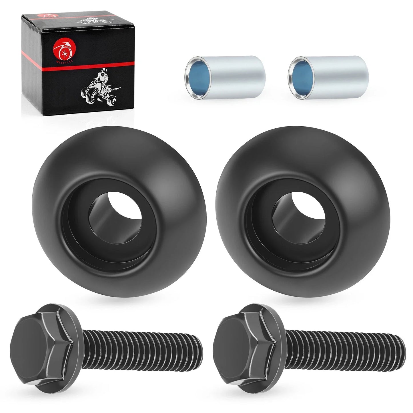 Handle Bar End Guard w/ Screw for Honda ATC250SX/ATC350X (1985–1987)