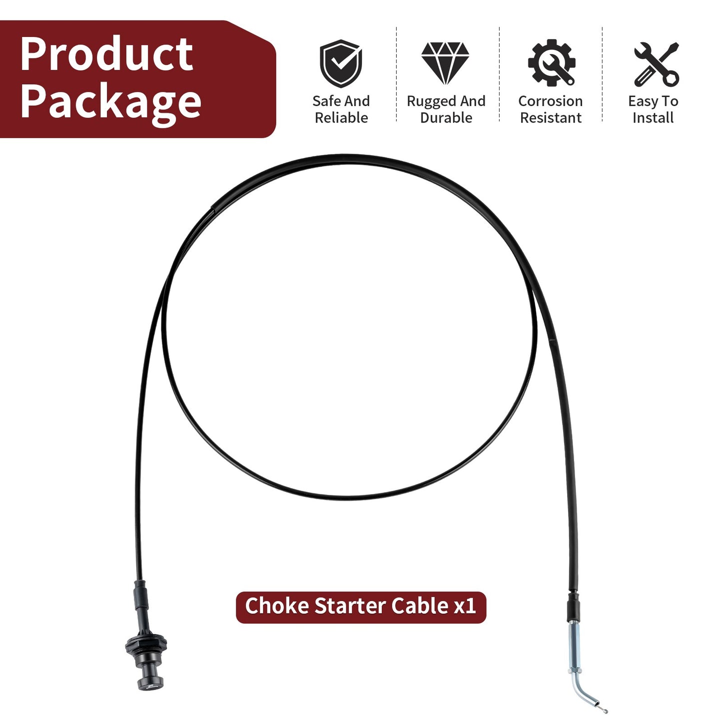 Choke Starter Cable for Yamaha Rhino 660 (2004–2007)