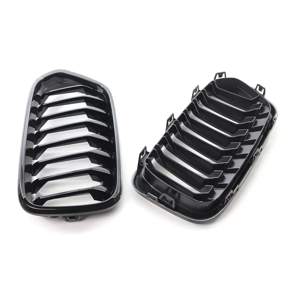 Black Front Bumper Grille for BMW X2 Series F39 (2018-2021)