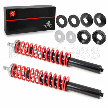 2X Front Gas Shocks for Polaris Trail Blazer 250/Trail Boss 250/350 (1988–1999)