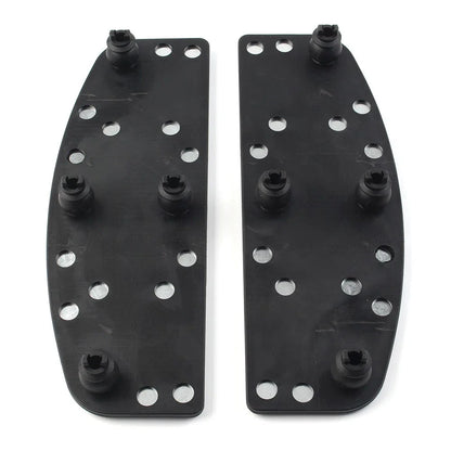 Front Rider Insert Floorboard Footboards for Harley Street Electra Road Glide (2014-2023)