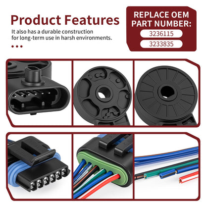 Gear Position Sensor with Pigtail Harness for Polaris Sportsman (2000–2014)