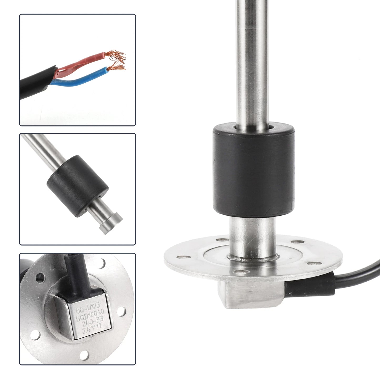 Fuel Sending Unit and Gauge Kit 240-33 Ohm for Boat Car Truck