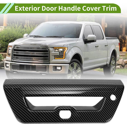 Exterior Trim Tailgate for Ford F150 (2015–2020) Black ABS 1 Pc
