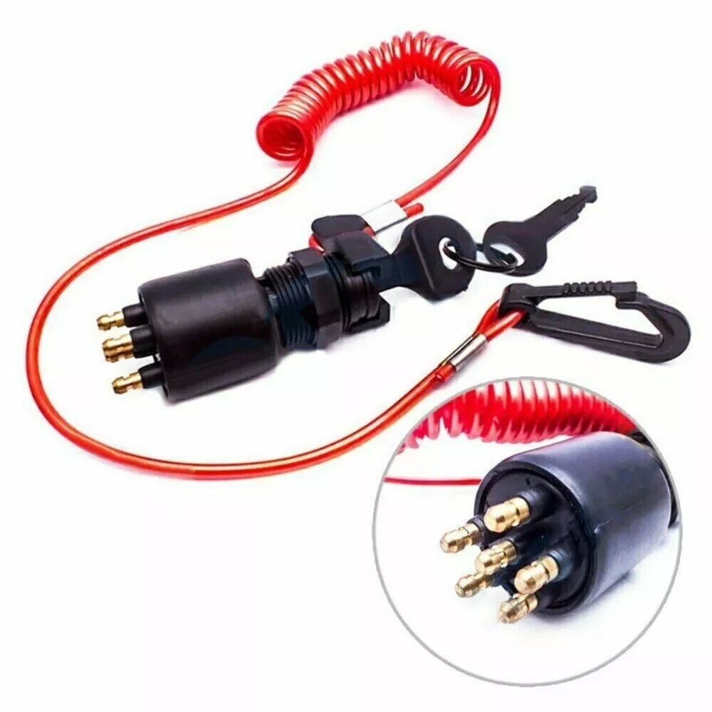 Ignition Switch for OMC Johnson Evinrude Outboard Motor (40-200HP)