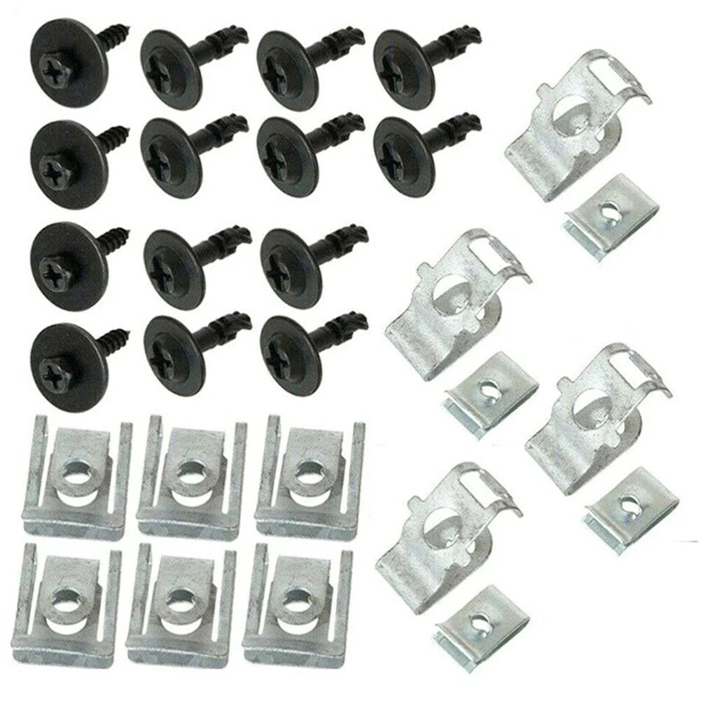 28PCS Undertray Clips Fitting Kit for A4 B8 A5 8T (2008–2016)