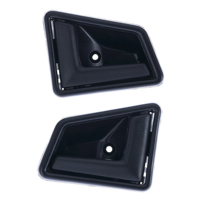 2 x Door Handle Inner Black for Suzuki Vitara (1988–1998)