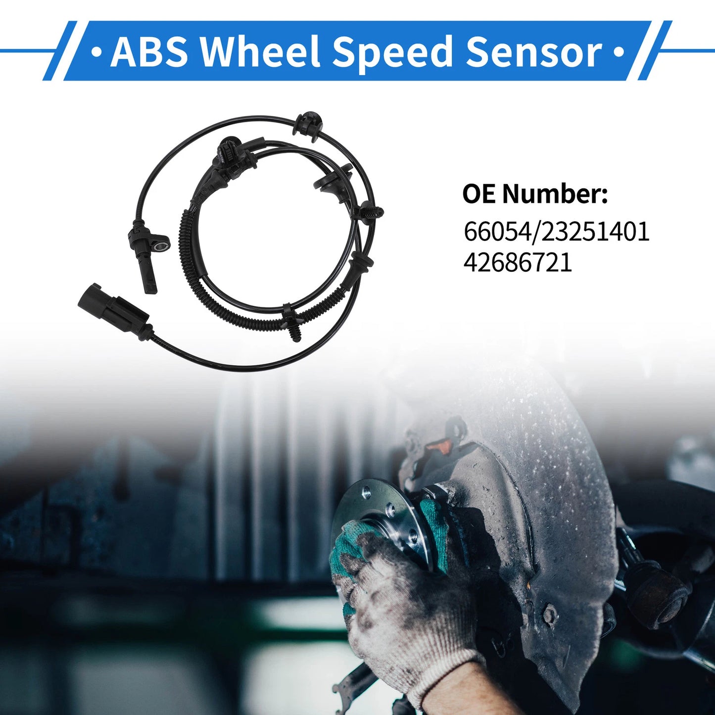ABS Wheel Speed Sensor for Chevrolet Volt (2011–2015) No. 66054/23251401/42686721