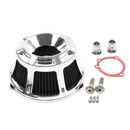 Air Cleaner Intake Filter Set for Harley Touring Glide Dyna Softail