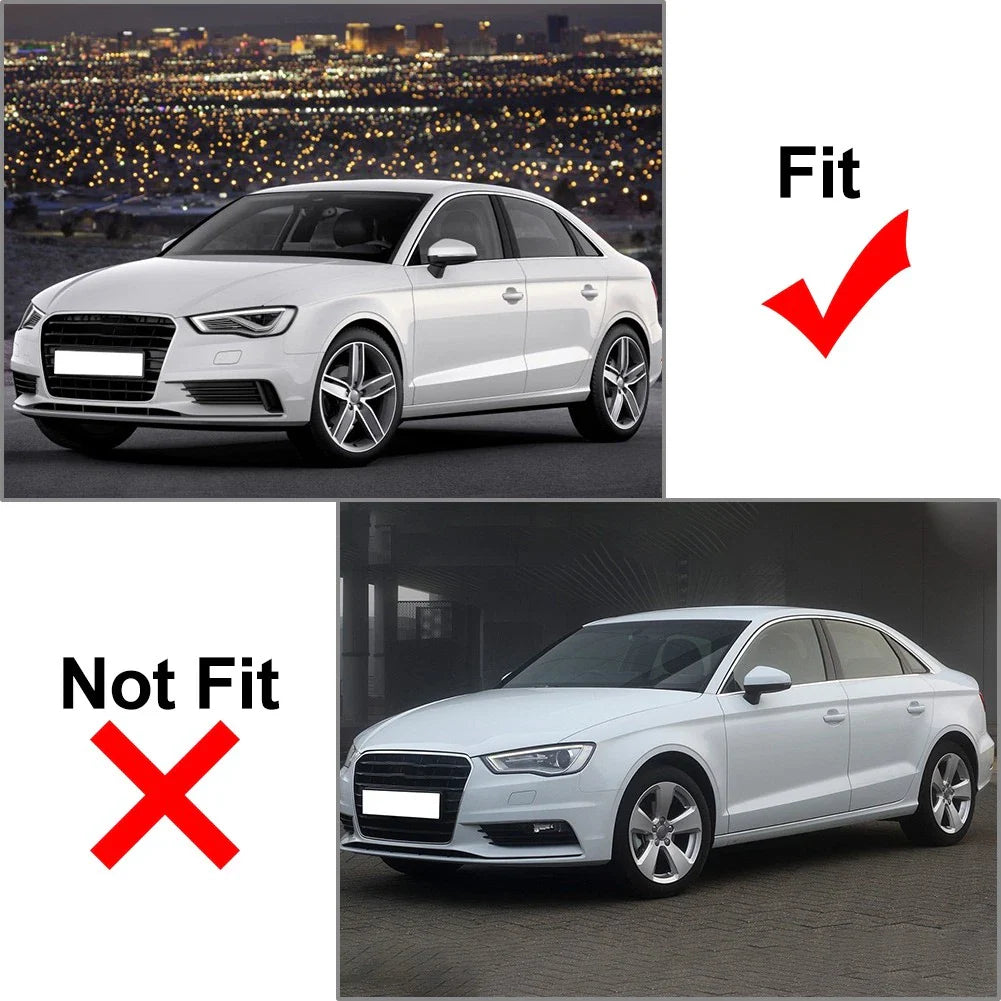 Left Side Front Bumper Fog Light Cover for Audi A3 S3 (2013-2017)
