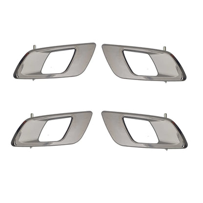 4 pcs Inner Door Handle Bright Chrome for Ford Ranger PX Mazda BT-50(2011–2015)