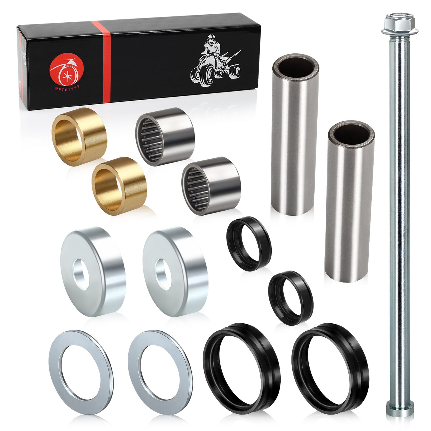 Rear Swing Arm Shaft Bearing Seal Bushing Kit for Yamaha Raptor 700 (2006–2024)