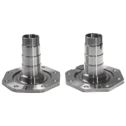 2 Front Hub Steering Knuckle Spindles for Land Cruiser (1976–2007)
