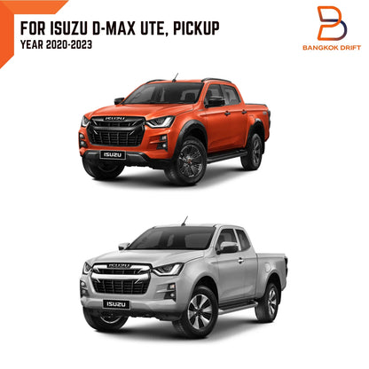 LED Fog Lamp Spot Light Cover Trim for ISUZU D-MAX 20-23