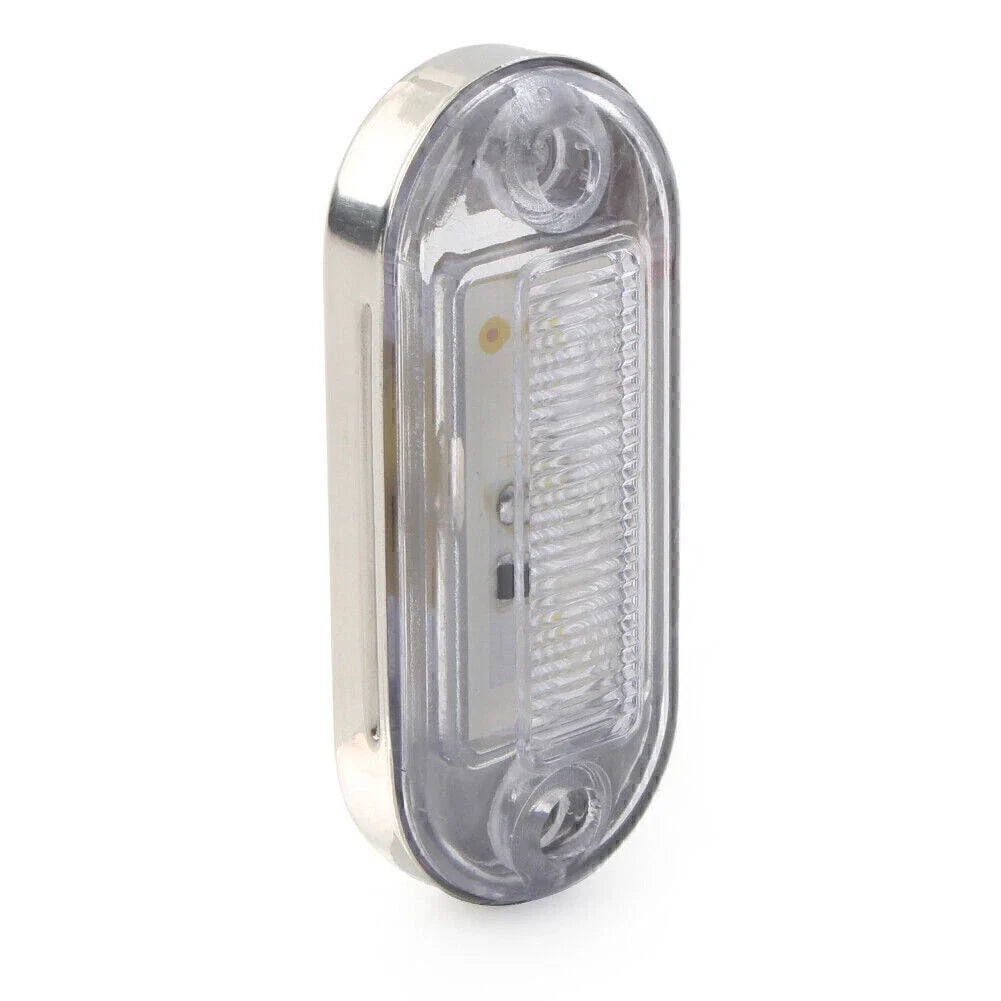 12V 3 SMD LED Signal Light Lamp for Truck Trailer RV Boat (73-Current)