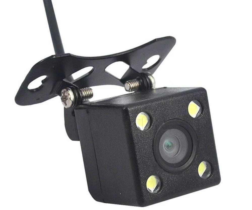 12V 140° Square 4LED Backup Camera for Car Reverse Night Vision