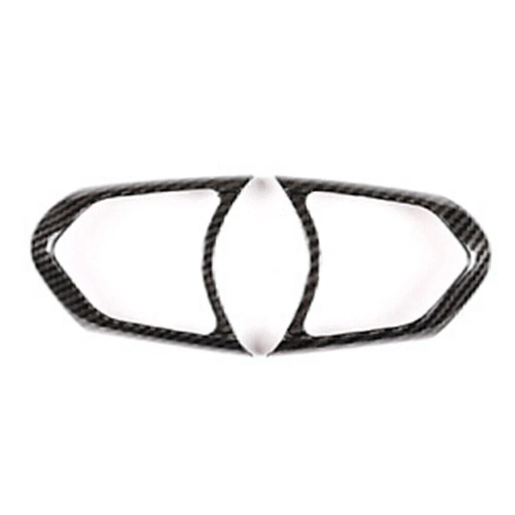 Carbon Fiber Steering Wheel Cover Trim for BMW M3 M4 M5 X5 (2012-2023)