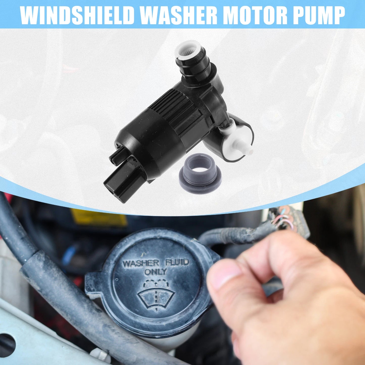 Windshield Washer Pump for Ford Edge, Lincoln MKT (2007–2014)