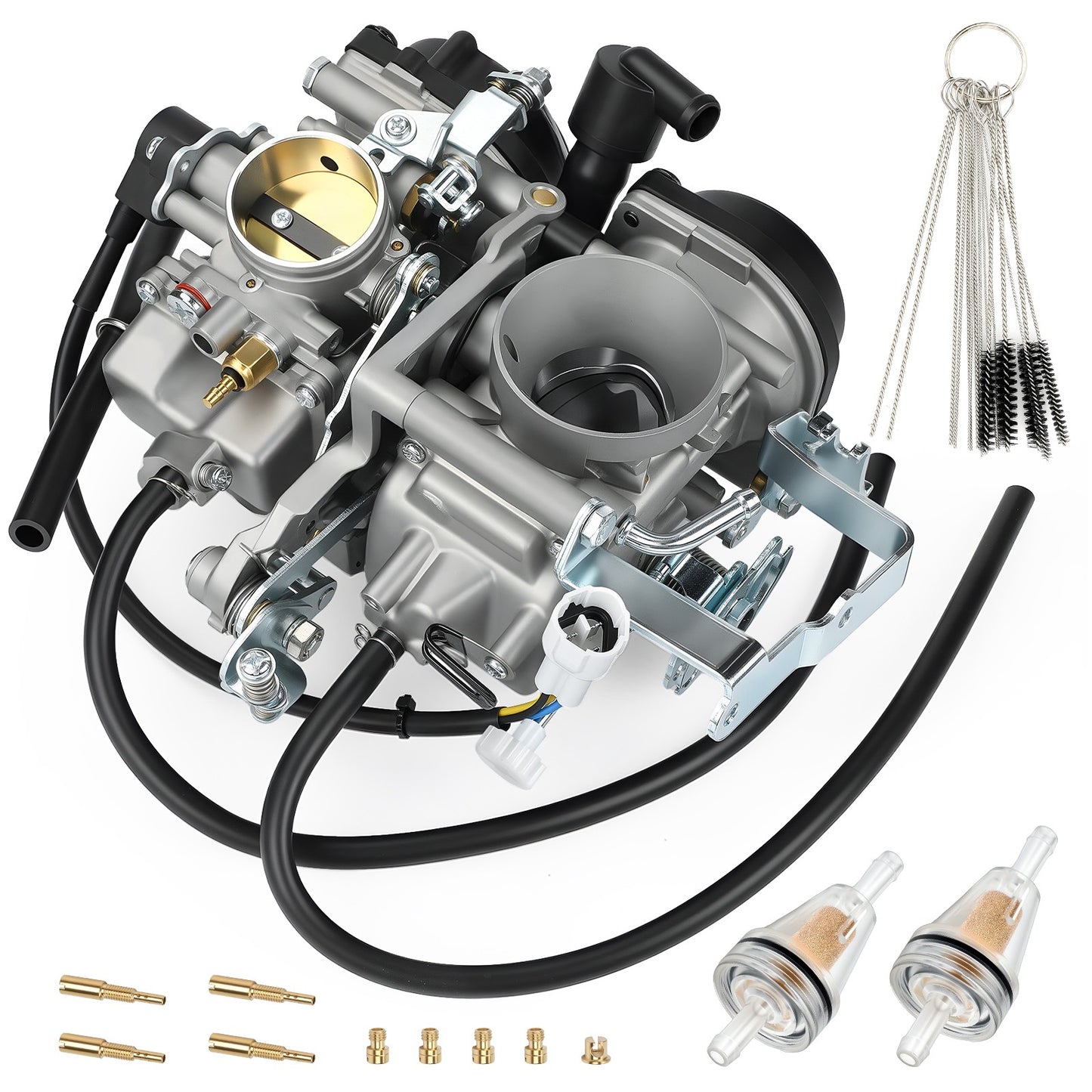 Carburetor and Fuel Filter for Yamaha V Star 1100 (2003–2005)