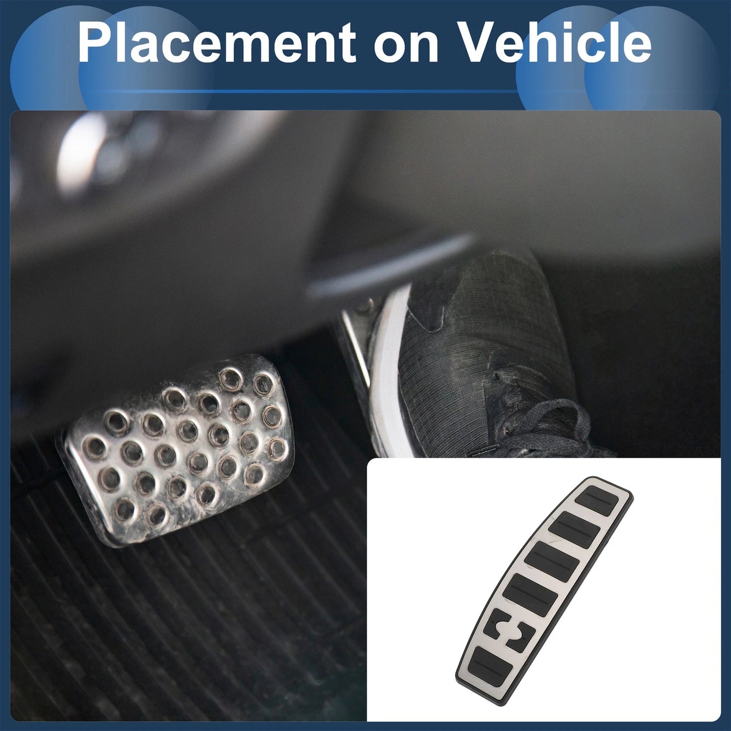 Footrest Pedals Cover for Land Rover Range Rover Sport (2005–2013)