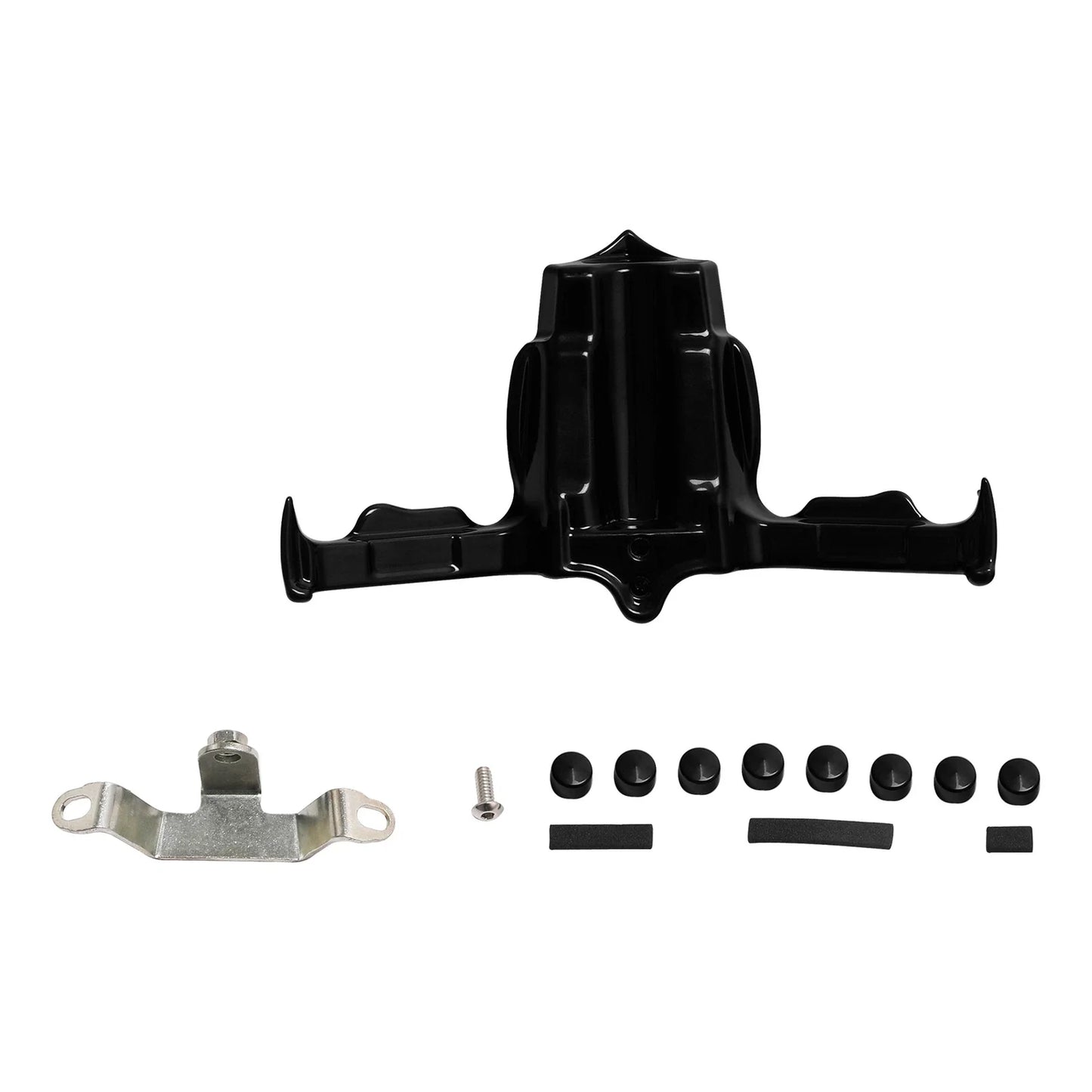 Black Tappet Block Accent for Harley Touring Dyna Fat Boy Twin Cam (1999-2017)