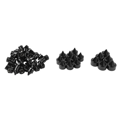 62X Engine Bolt Cover Cap Kit for Harley Touring Road Glide Softail Trike (2018–2024)