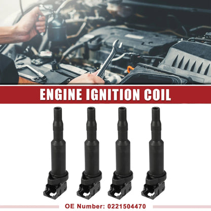 4 x Ignition Coil Pack for BMW 128i (2008 - 2013)