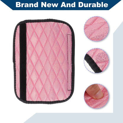 Car Seat Belt Covers for Universal Fit (6.5x23cm) - Pink