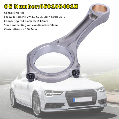Connecting Rod 059198401N 059198401H for Audi Porsche VW 3.0 (CCLA-CDTC)