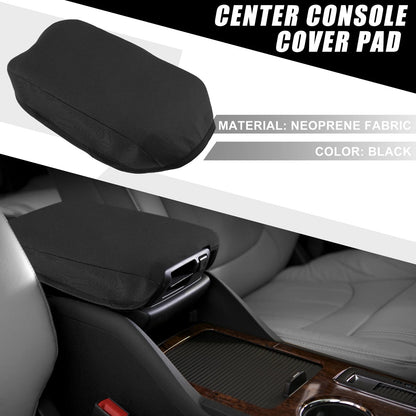 Center Console Armrest Cover for Nissan Sentra (2013–2019) Black