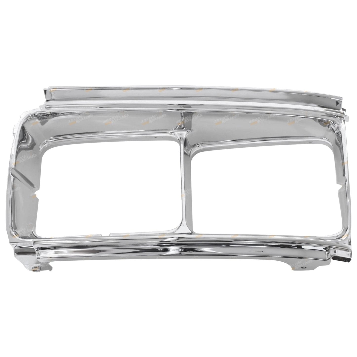 Set of Chrome Headlight Surrounds for Landcruiser FJ80 (1990–1994)