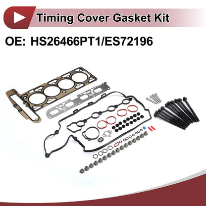 Timing Cover Gasket Kit for Chevrolet HHR 2.2L (2009-2011) - 1 Set Engine