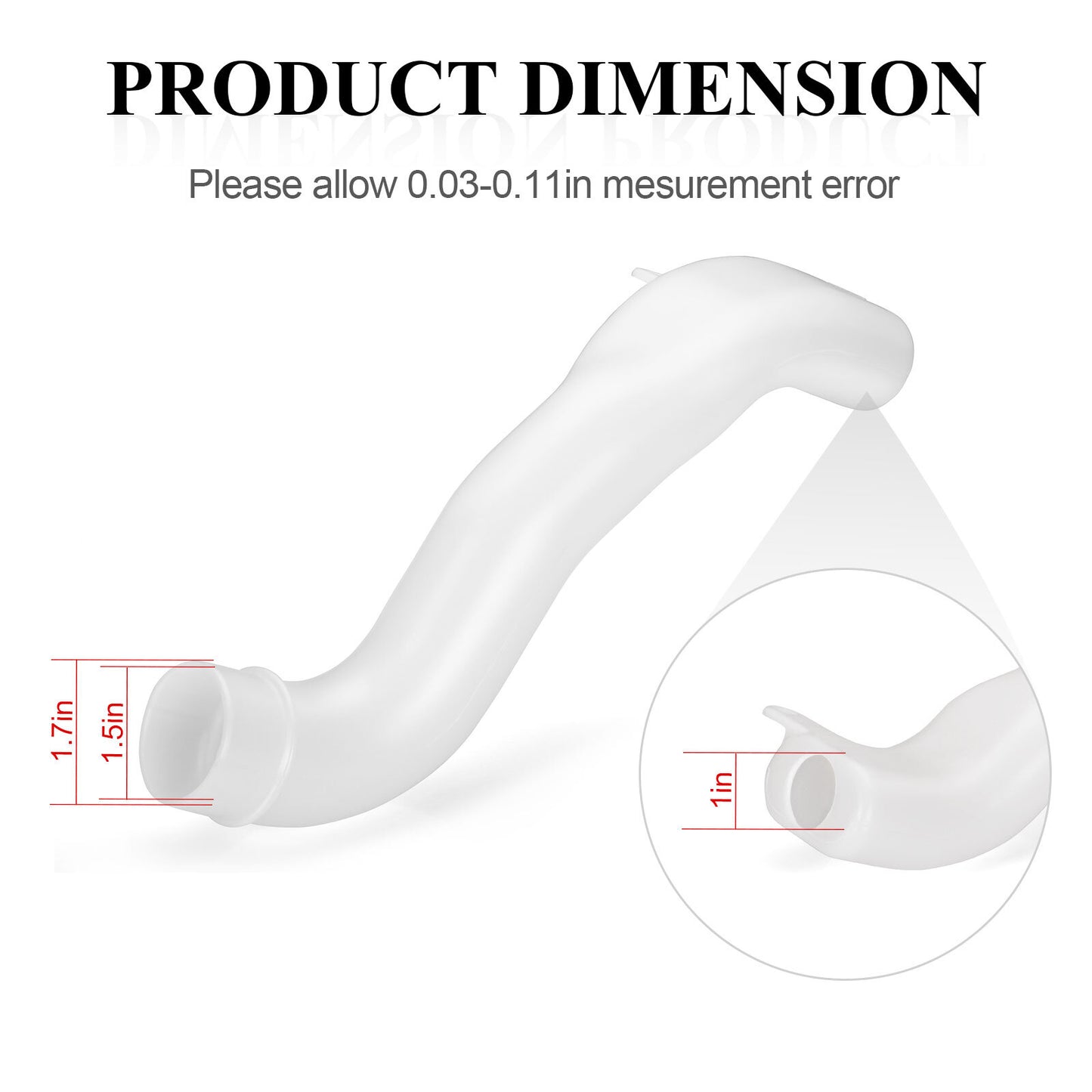 Air Box Snorkel Intake Duct Tube for Honda TRX250 (2001–2009)
