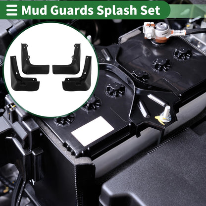 Mud Flaps Splash Guards for Kia Pegas (2017–2024) W/ Mount Accessories