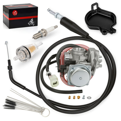Carburetor with Throttle Cable for Kawasaki Prairie 300 (1999–2002)