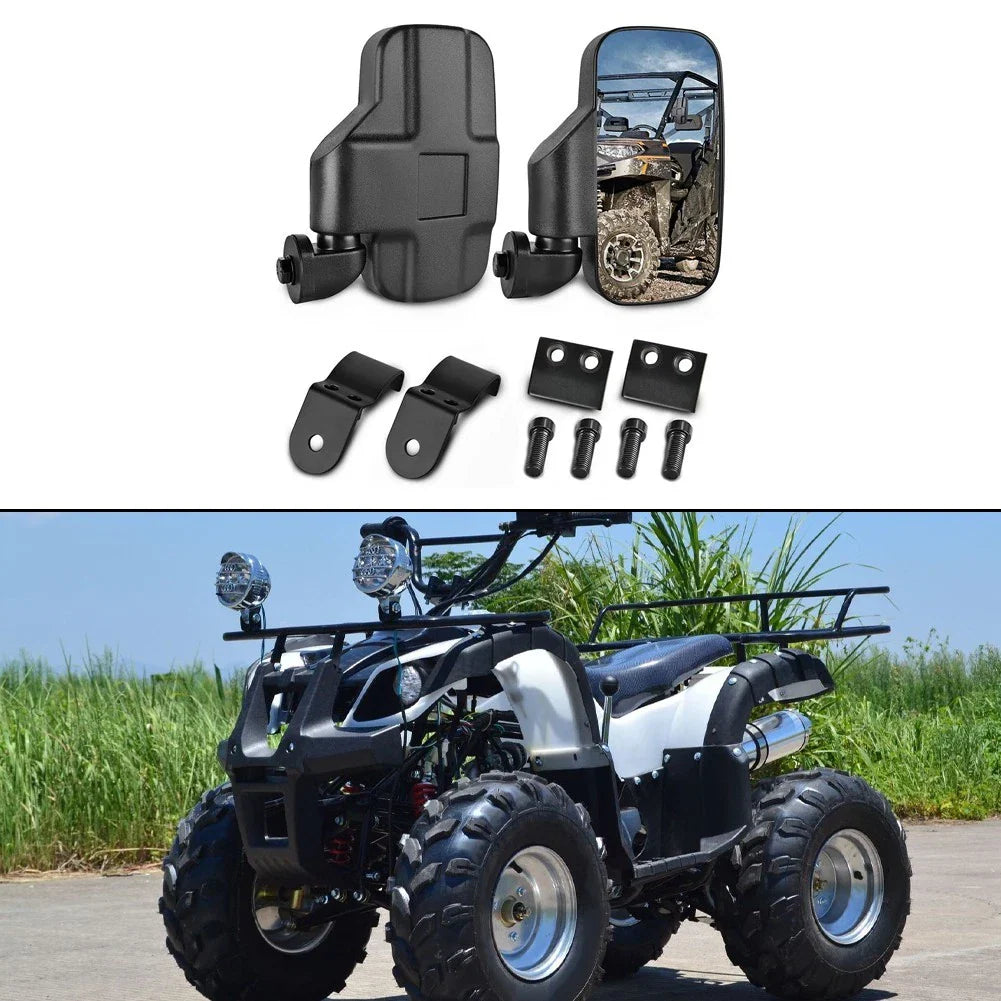 2 x Adjustable Side Rear View Mirrors for Polaris Ranger 570