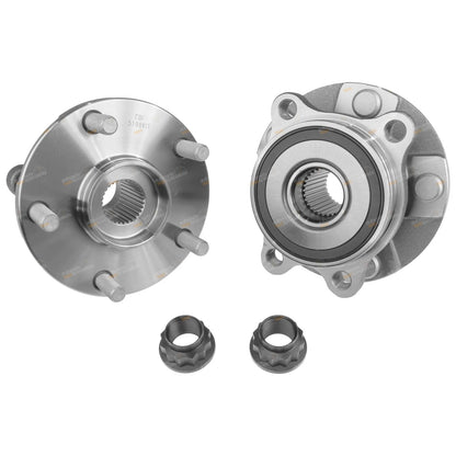 2X Front Wheel Bearing Hubs for Toyota Estima (2006–2018)