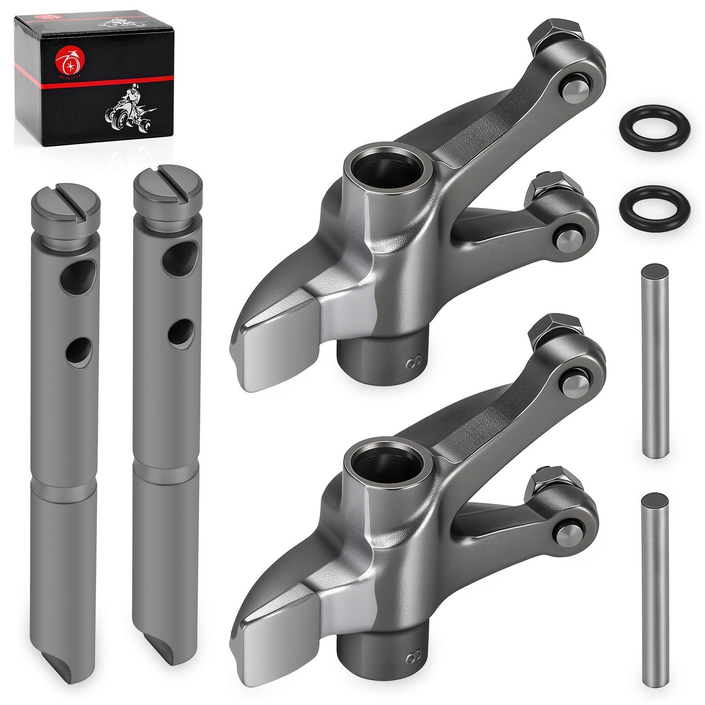 Shaft Rocker Arm & Pin Dowels for Honda FourTrax 250 TRX250X (1987–1992)
