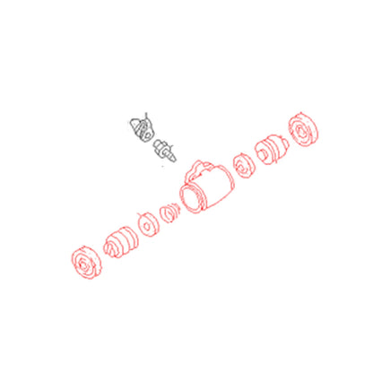 5/8 Rear Wheel Brake Cylinder for Nissan Presea R10 R11 1990-2000