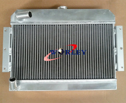 56MM Aluminum Radiator with Fan for MG MGB GT/Roadster (1968–1975)