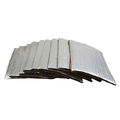 10 Sheets / 5mm / Sound Deadening Damping Mat for Car Silent Compact Van