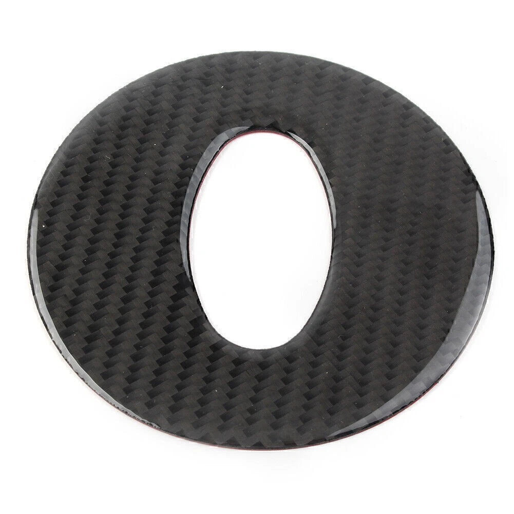 Carbon Fiber Steering Wheel Cover Trim for Subaru Forester (2013–2018)