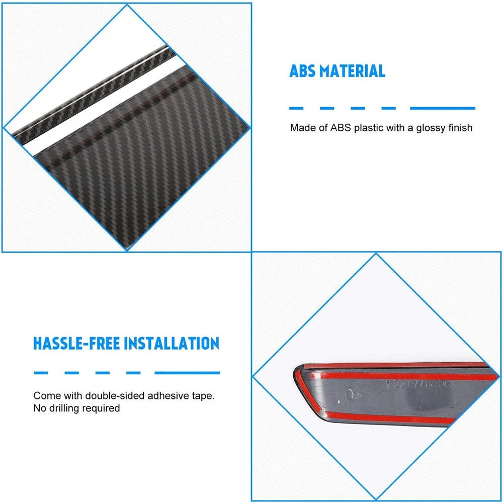 Engine Hood Air Vent Inlet Cover Trim for 2015-2022 Dodge Challenger