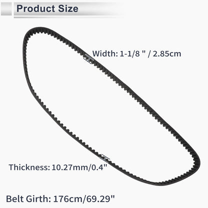Drive Belt V-Belt No. 4001500 for Harley Davidson Dyna FXD Super Glide (2000–2006)