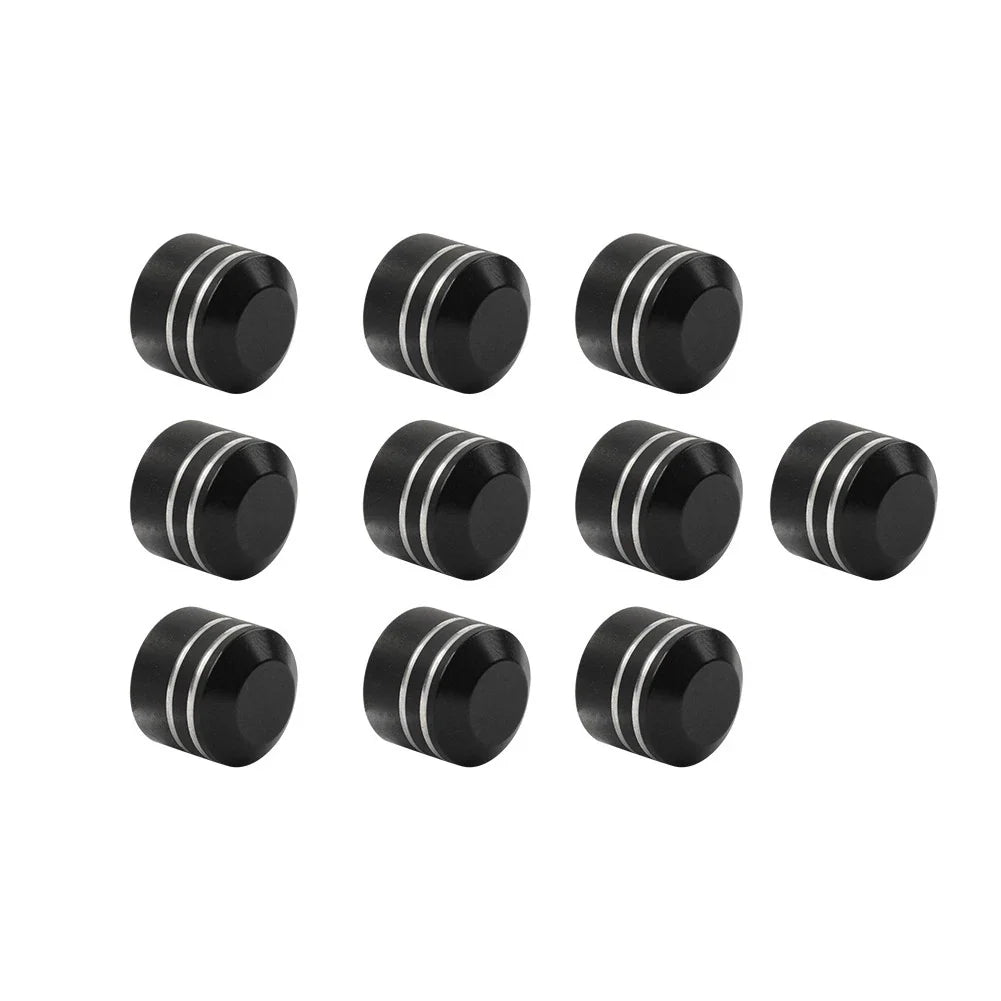 10 x Engine Cover Bolts Screw Caps CNC for Harley Twin Cam Dyna Softail