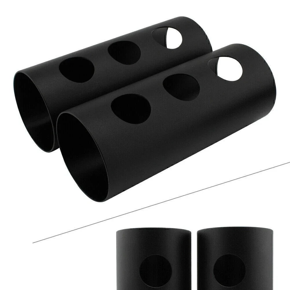 Front Fork Covers for Bobber 2018-2020 Black 1 Pair Aluminum