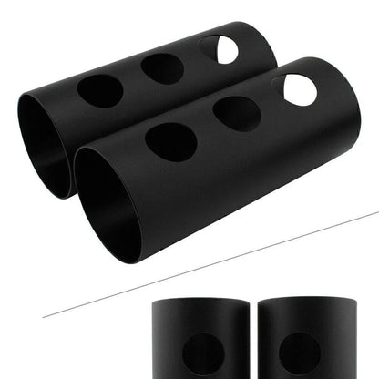 Front Fork Covers for Bobber 2018-2020 Black 1 Pair Aluminum