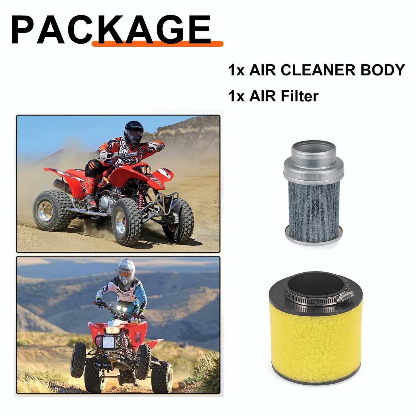 Air Filter & Cleaner Body Set for Honda Foreman 450 TRX450S (1998–2001)