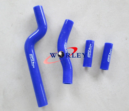 Silicone Radiator Hose  Blue for YAMAHA YZ250 YZ250X YZ250G (2002-2019)